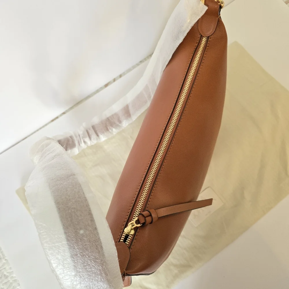 Ulla Johnson Twyla Leather Hobo Bag Sierra